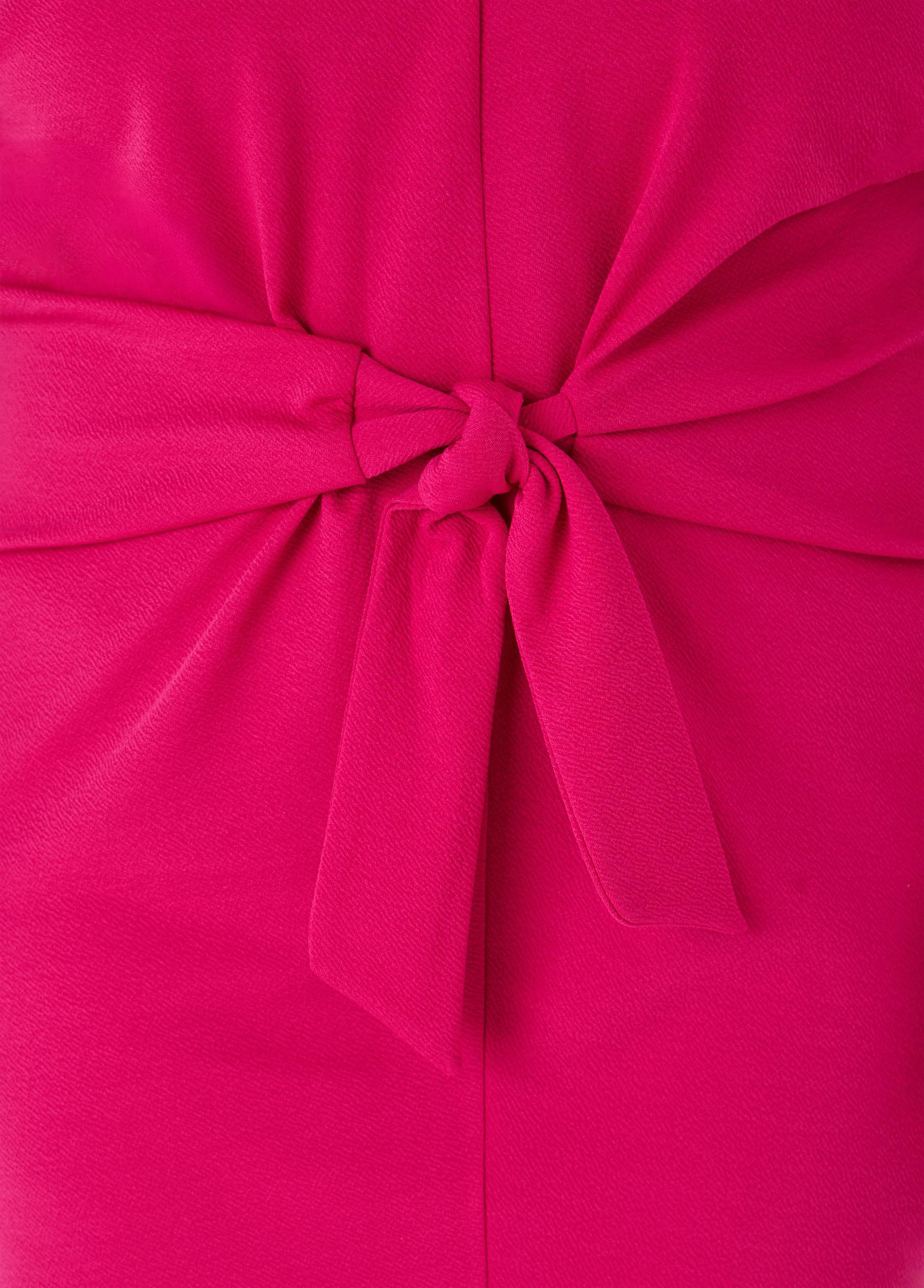 Textured Tie Front Dress Product Image