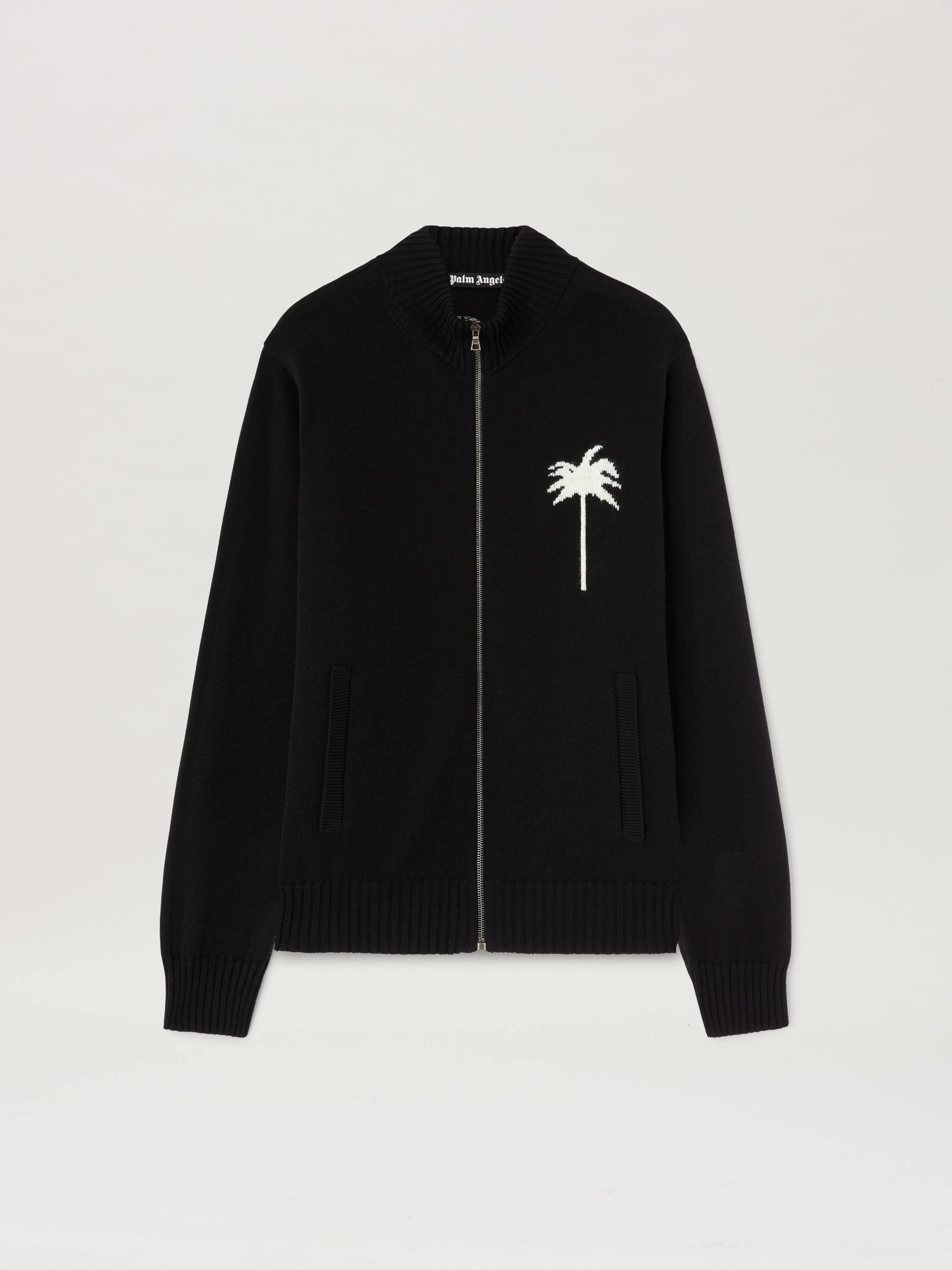 PALMS KNIT TRACK TOP OFF WHITE - GREY ME Product Image