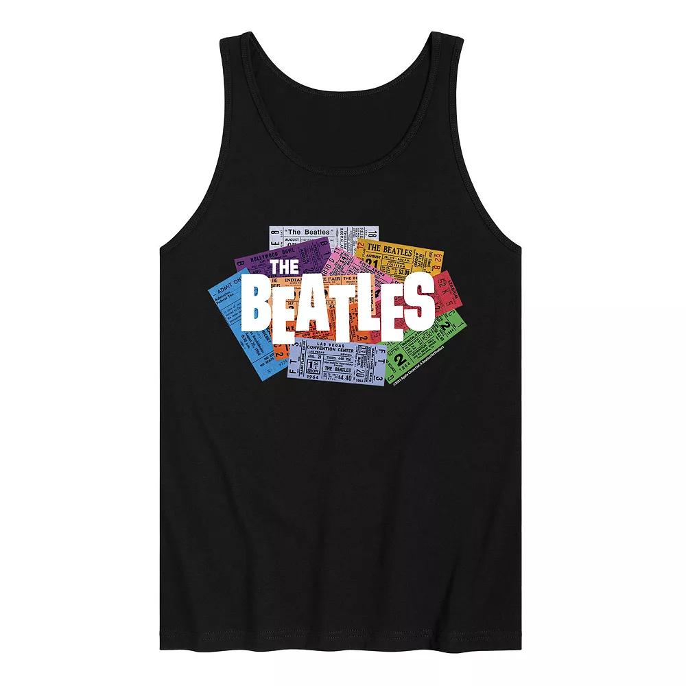 Men's The Beatles Tickets Tanks,  Product Image