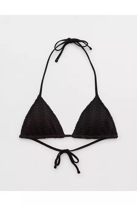 Aerie The Sun-Lover Crochet Bikini Top Women's Product Image