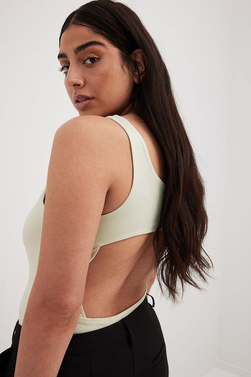 Open Back Tank Top Body Product Image