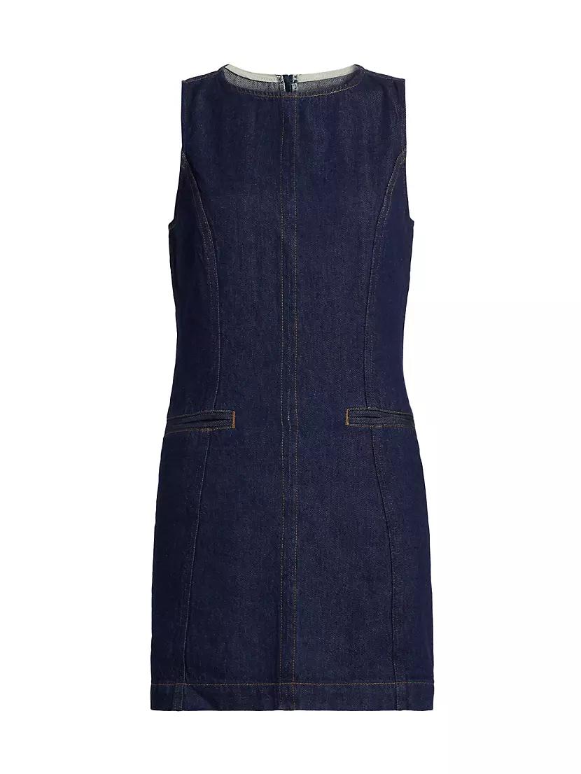 Womens Citron Denim Minidress Product Image