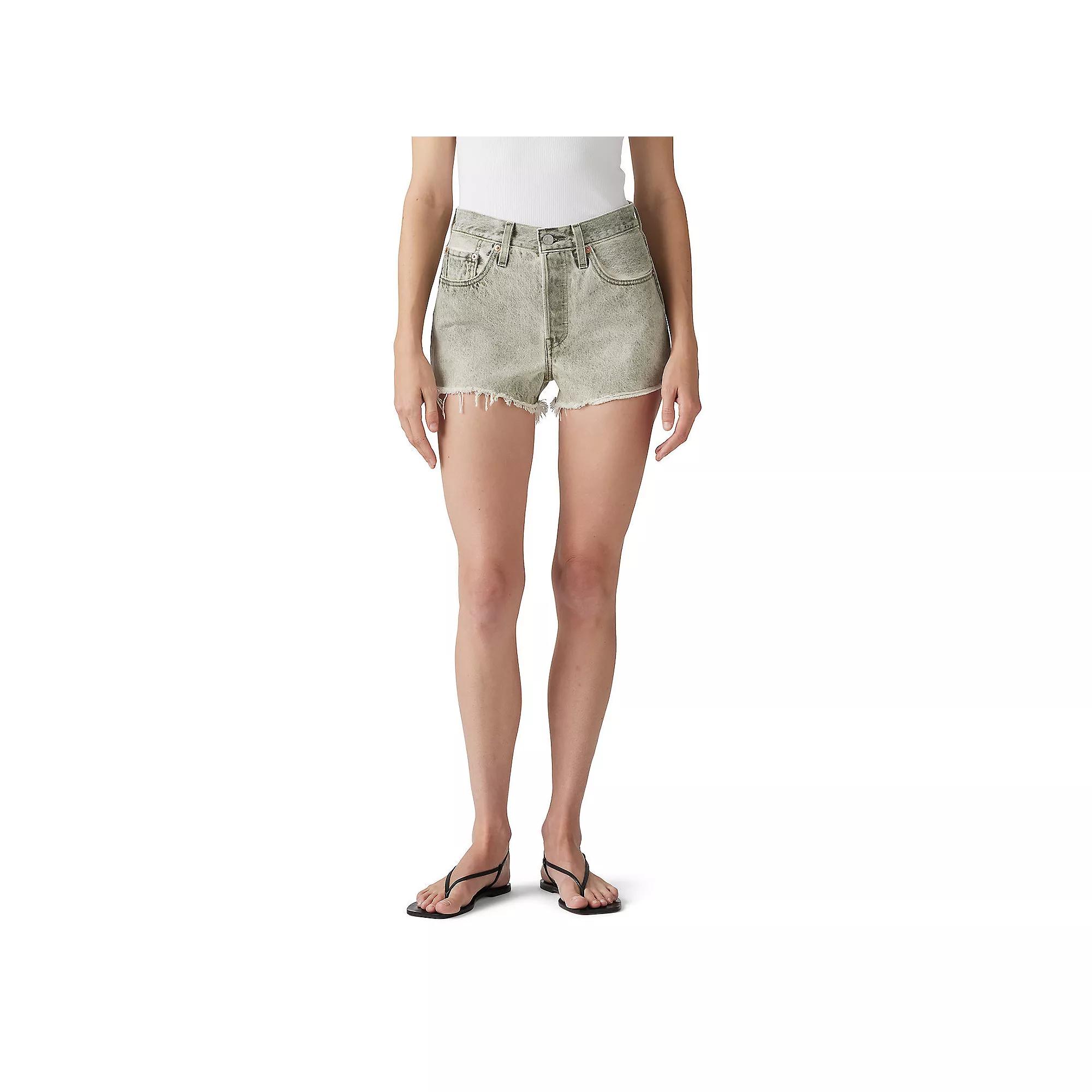 Women's Levi's® 501™ Original Jean Shorts, Size: 26(US 2)Medium, Cloudy Cypress Product Image