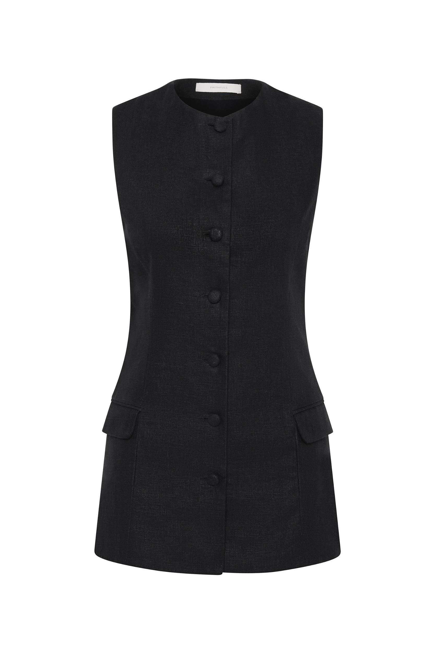 Jane Mini Dress Black - Final Sale Product Image