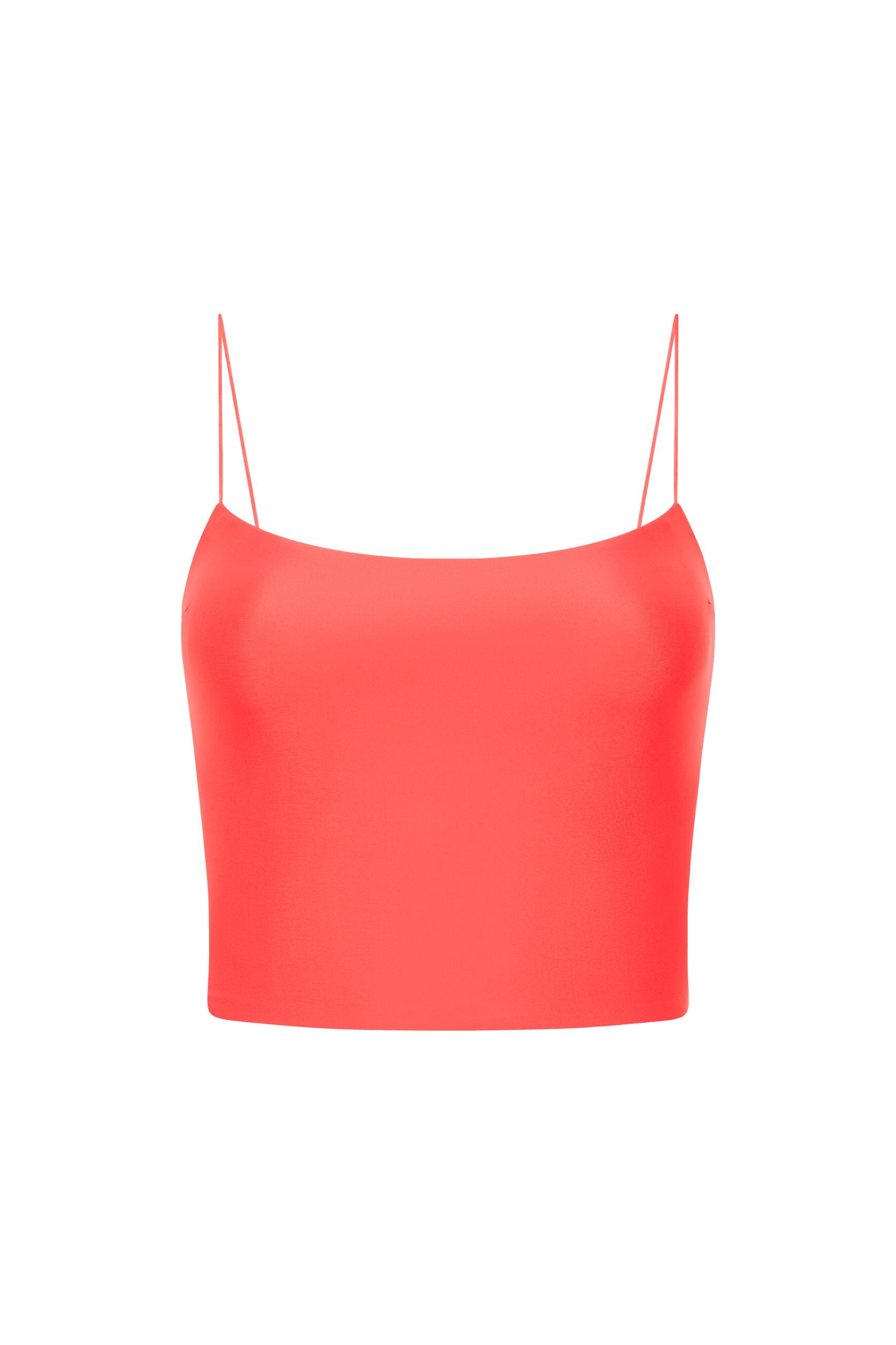 Sol Bikini Top Vermillion - Final Sale Product Image