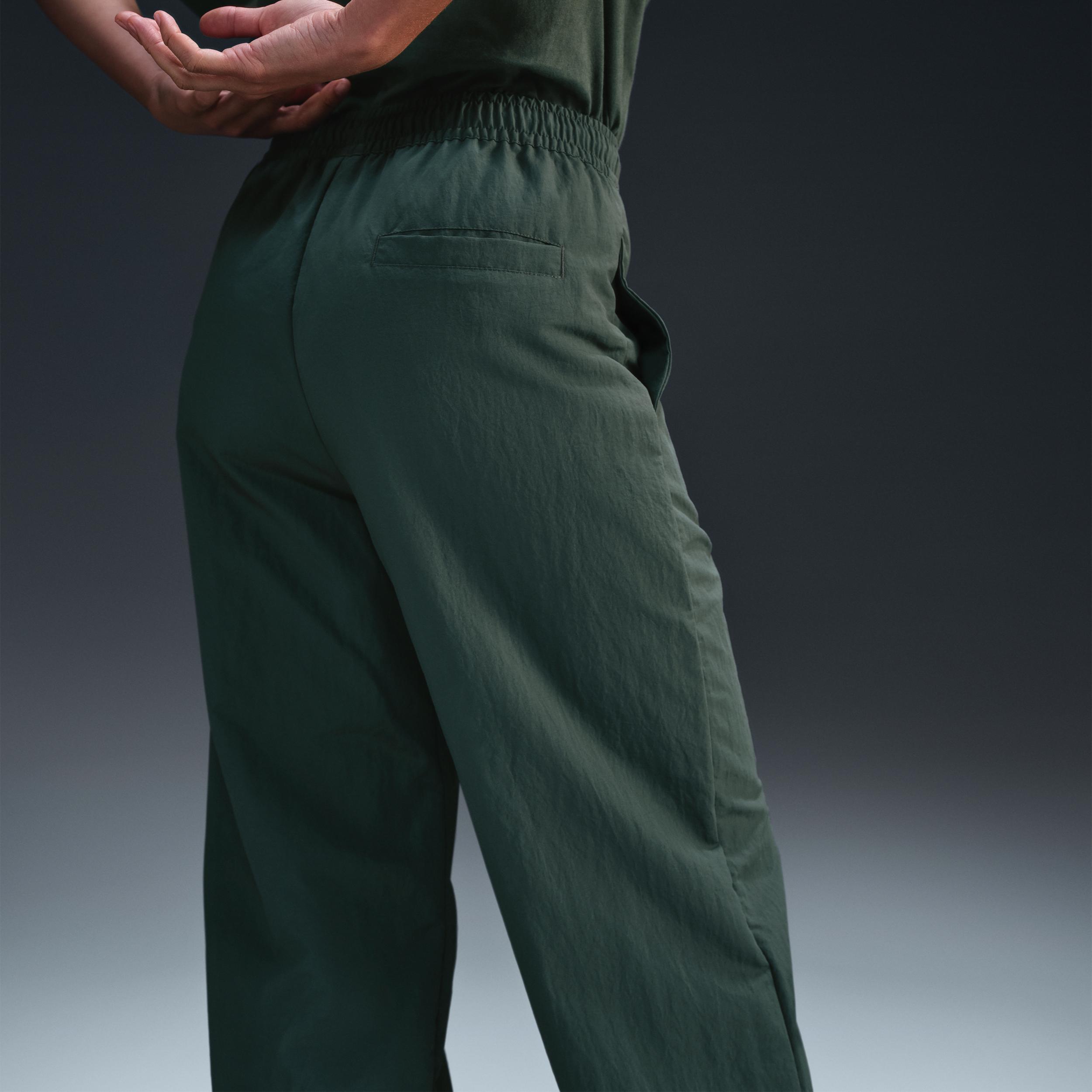 Womens Nike Sportswear Everything Wovens Mid-Rise Open-Hem Pants | FQ3588-338 Product Image