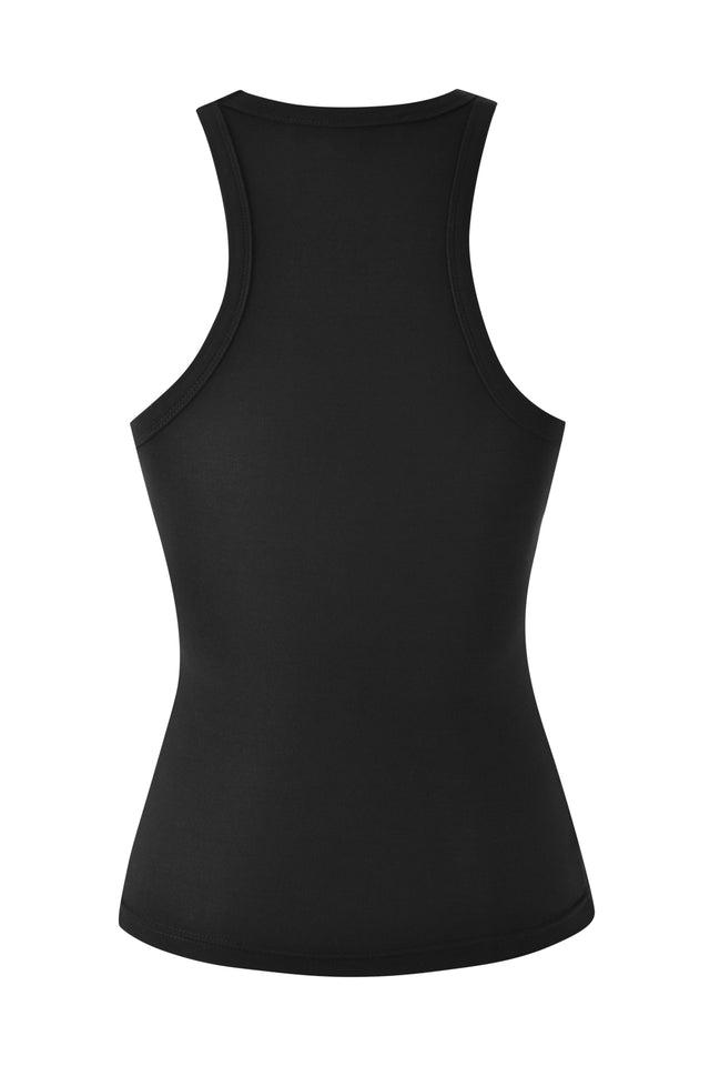 PISCES ZODIAC TANK - BLACK Product Image