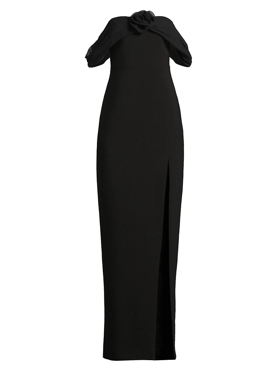 Womens Toula Off-the-Shoulder Column Gown Product Image