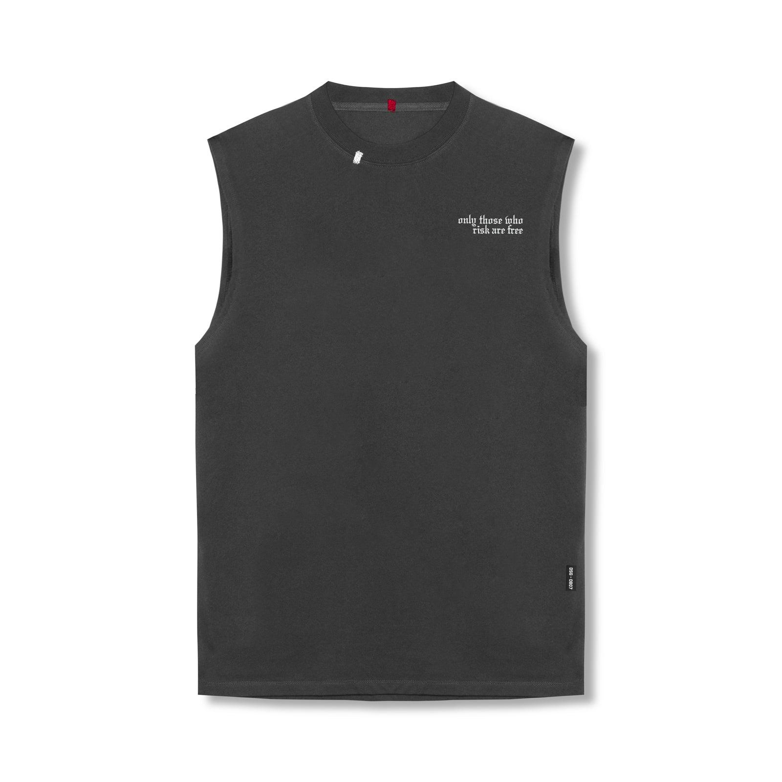 0807. Tech Essential™ Relaxed Cutoff - Space Grey "Brush Wings/ASRV" Product Image