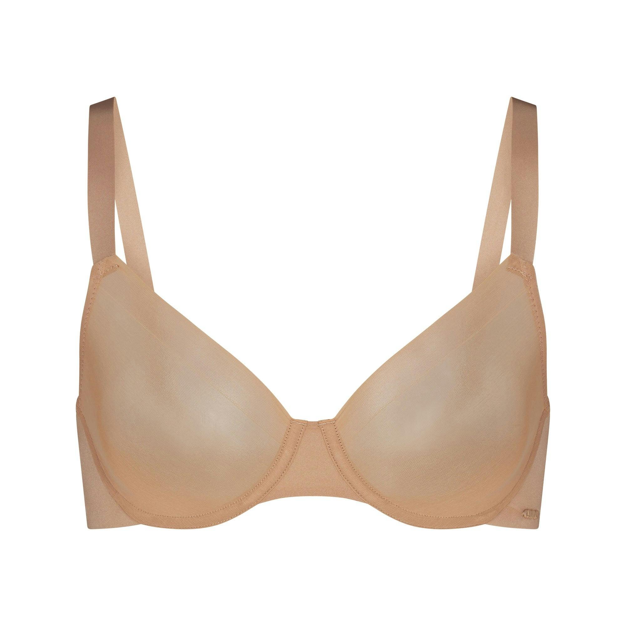 NO SHOW UNLINED DEMI BRA | CLAY Product Image
