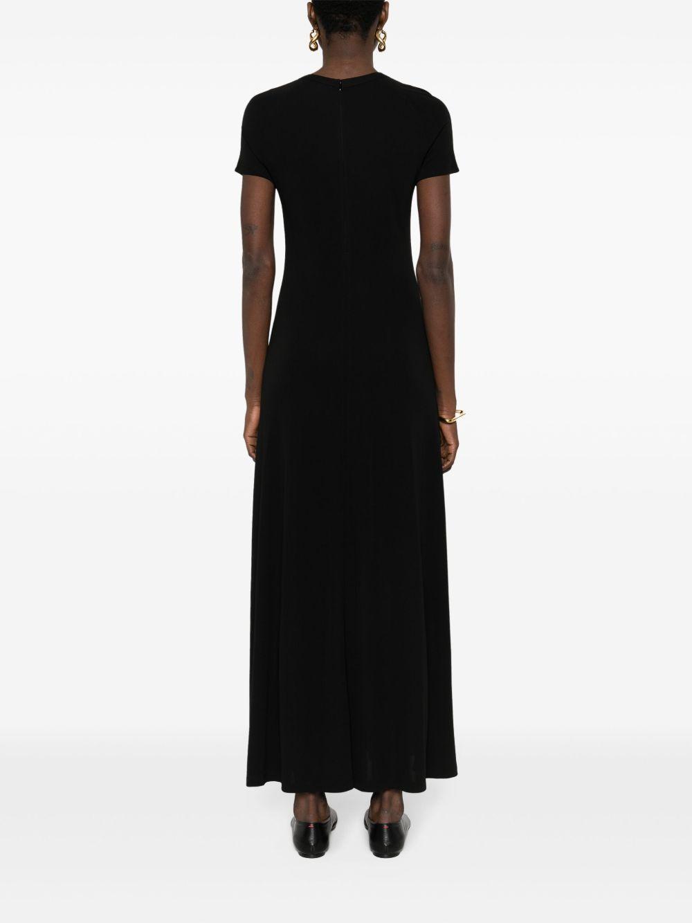 Fluid jersey maxi dress Product Image