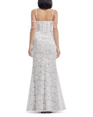 Antoinette Embellished Lace Gown Product Image