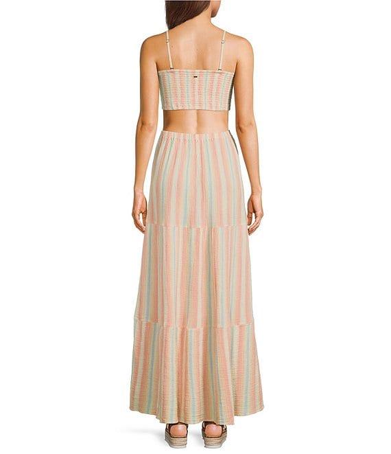 Rip Curl Premium Surf Striped Strapless Maxi Dress Product Image