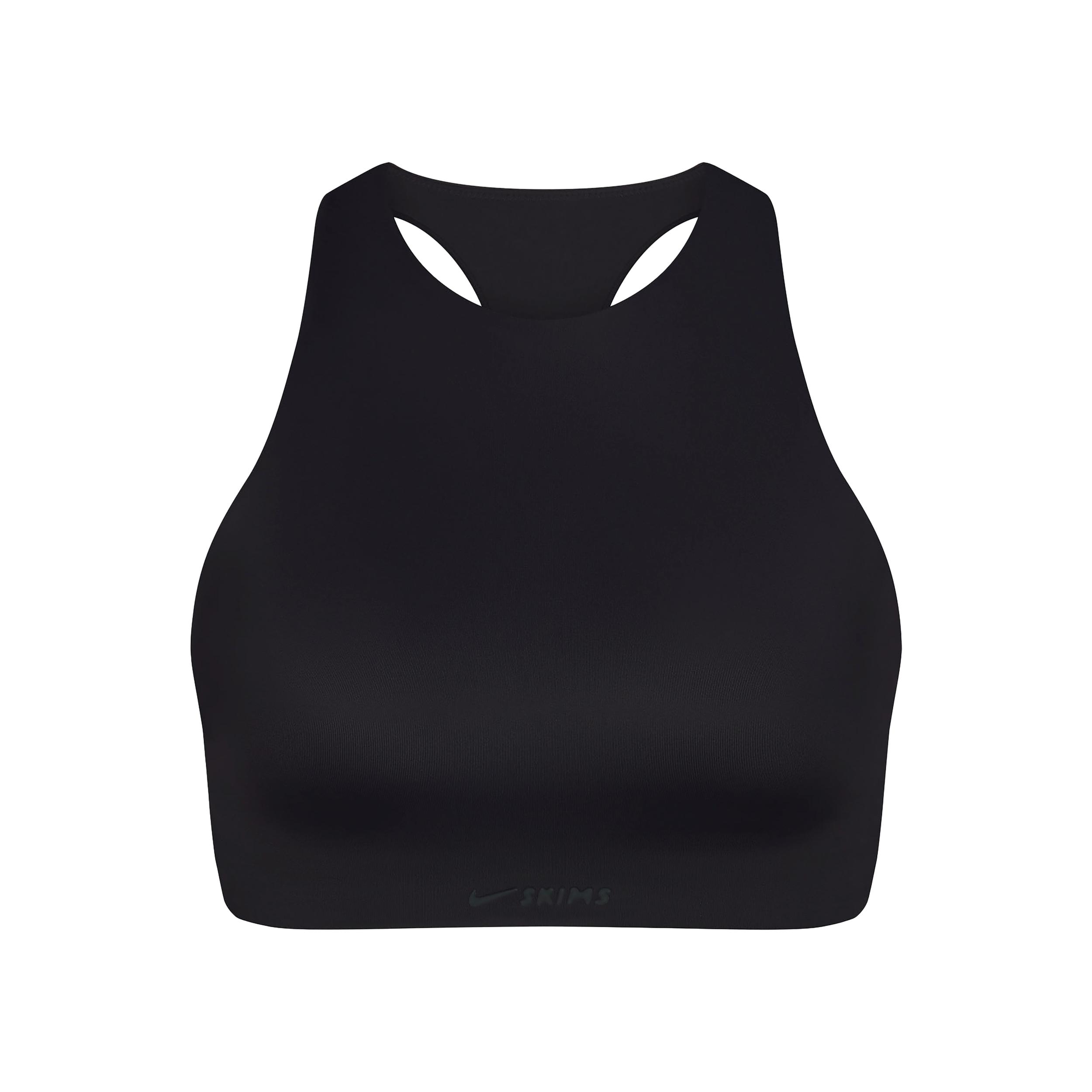 Nike Womens SKIMS Shine High-Neck Bra | BRSPT7004W-OBD Product Image