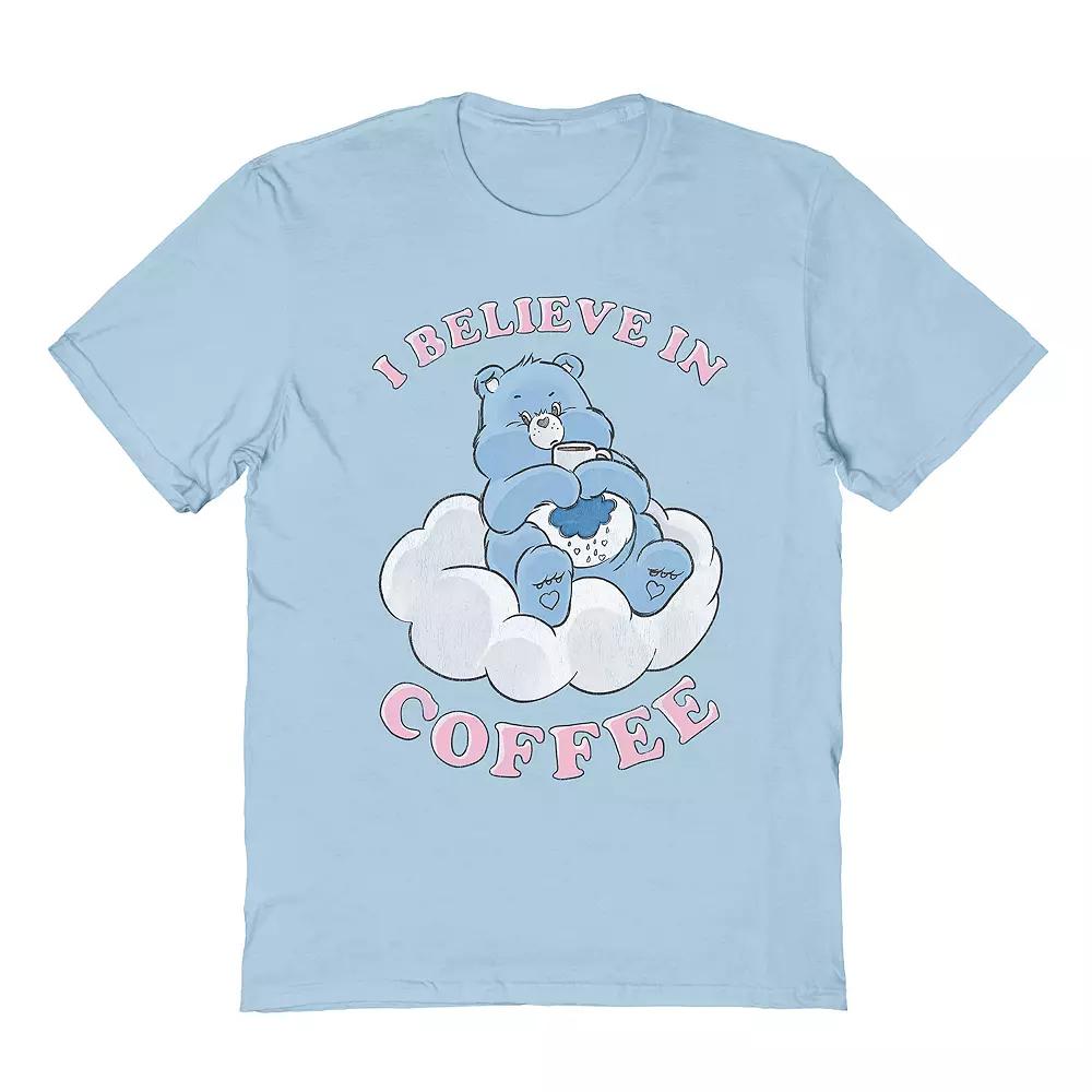 Men's Care Bear T-Shirt, Size: Large, Light Blue Product Image