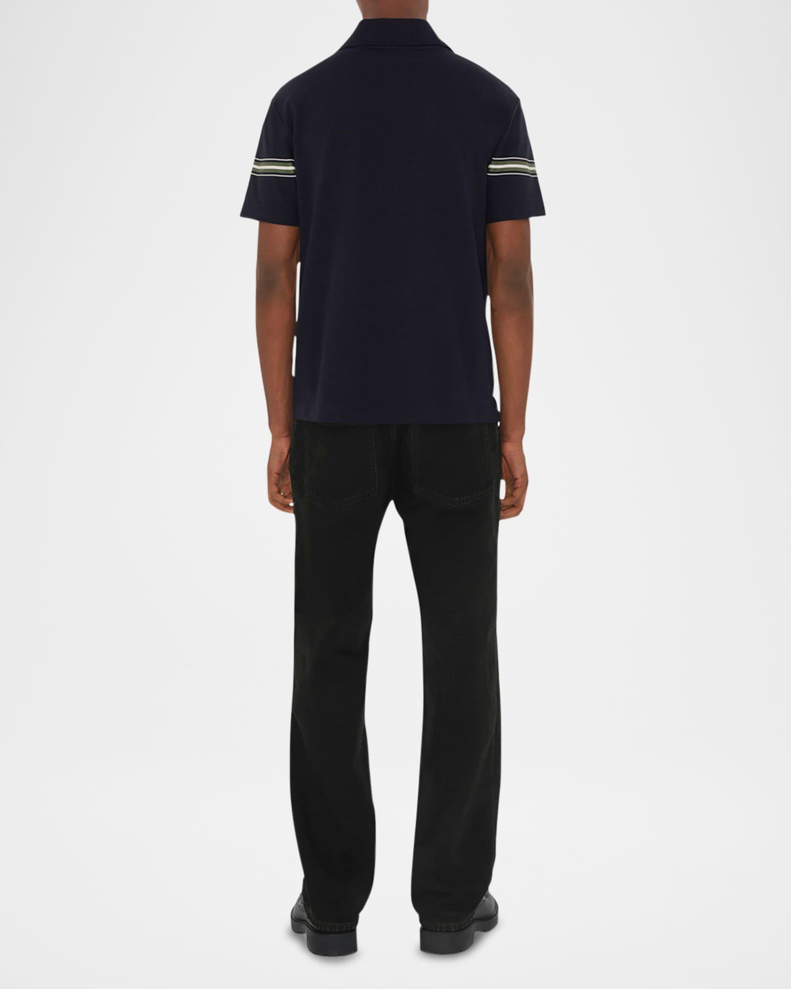 Men's Striped EKD Polo Shirt Product Image