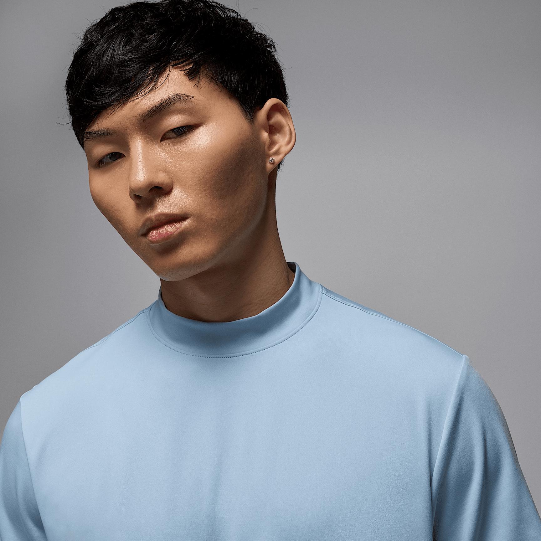 Mens Jordan Sport Mock-Neck Golf T-Shirt | IB3685-440 Product Image