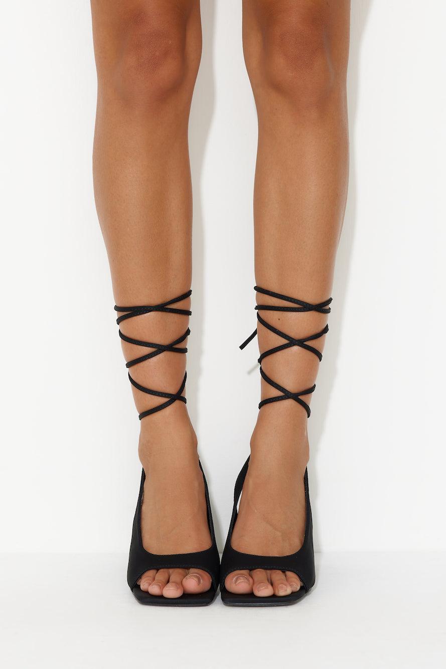 BILLINI Winifred Heels Black Neoprene Product Image