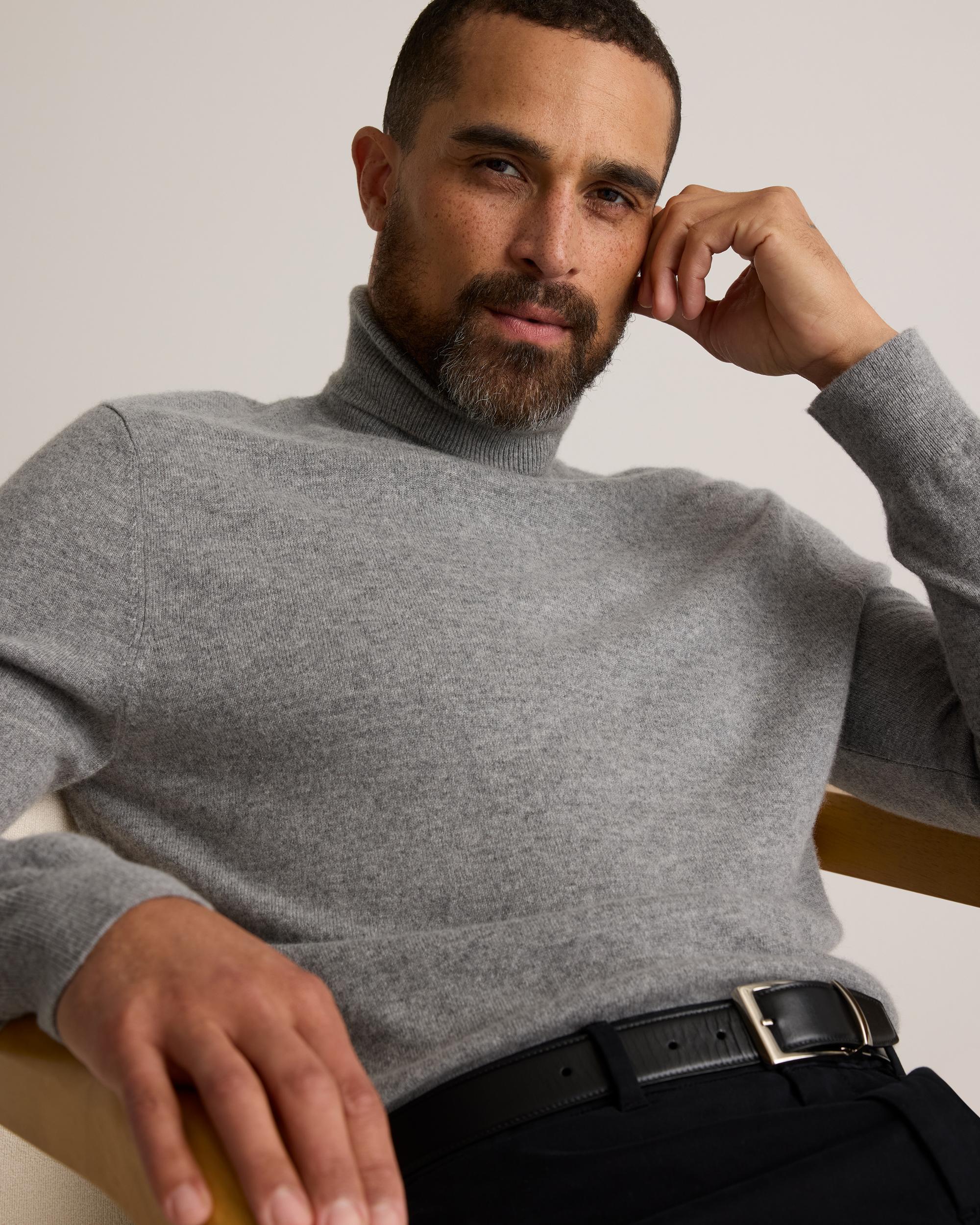 Quince | Men's Mongolian Cashmere Sweater Product Image
