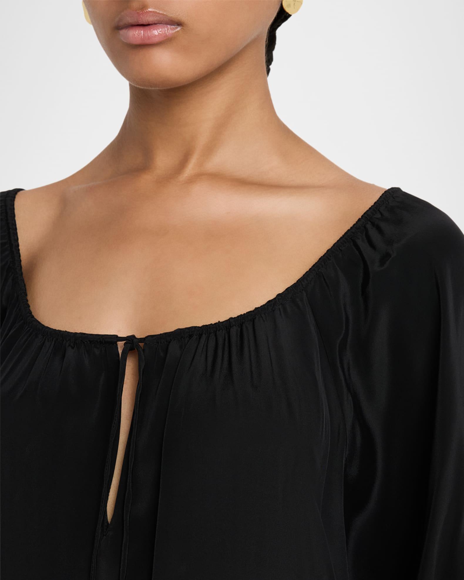 Lauren Viscose-Silk Shift Dress Product Image