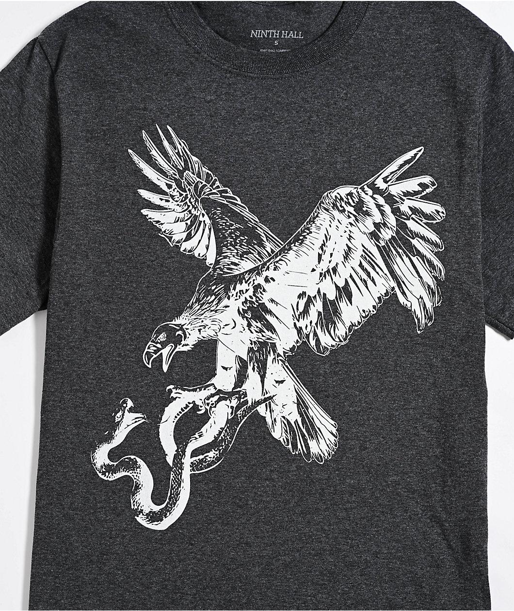 Ninth Hall Prey Charcoal T-Shirt Product Image