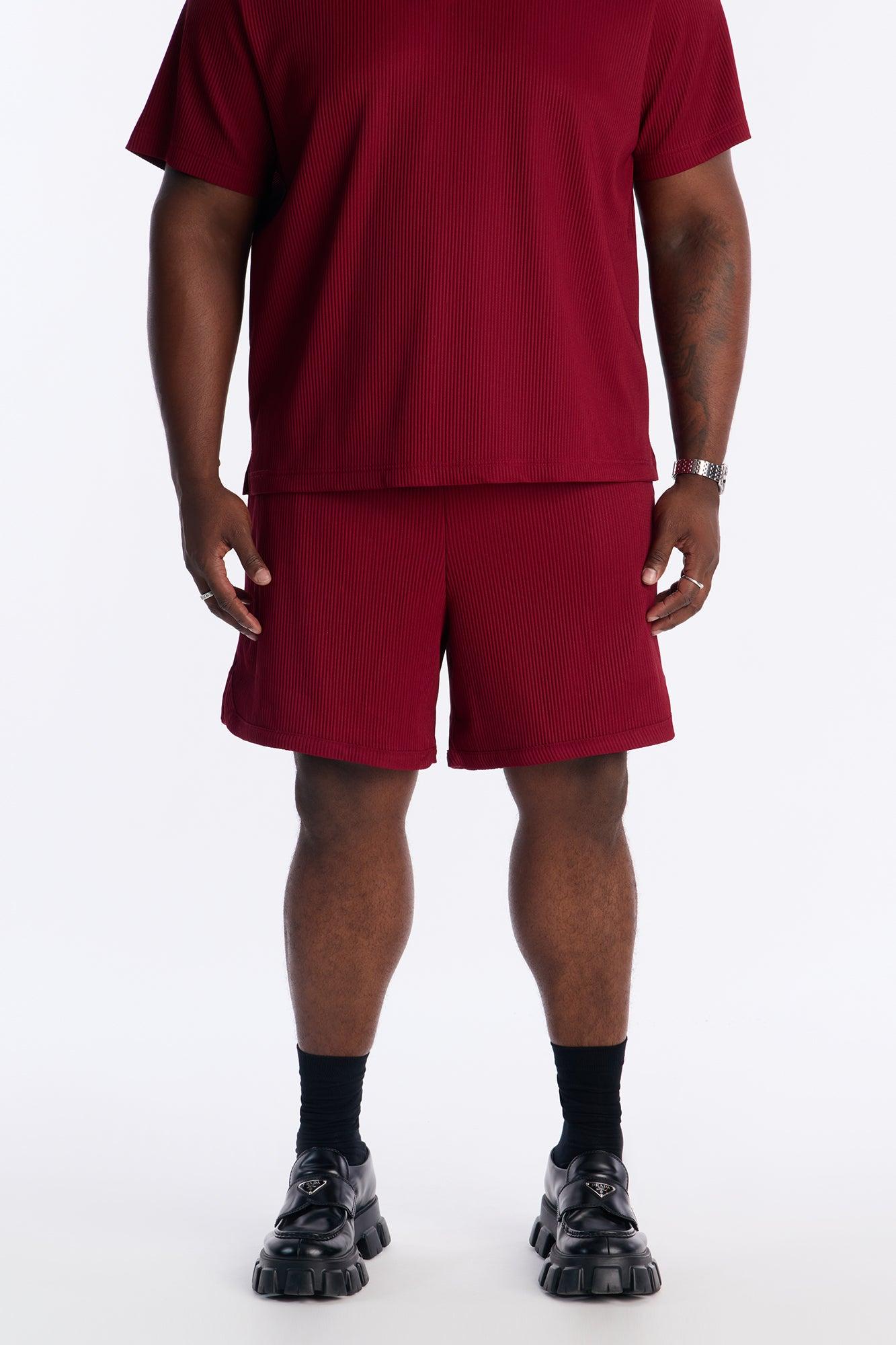Show Up Basketball Short - Burgundy Product Image