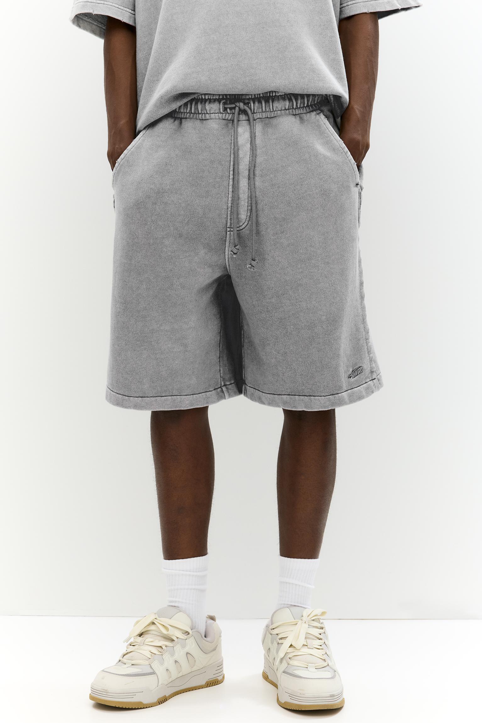 STWD washed Bermuda short sweatpants Product Image
