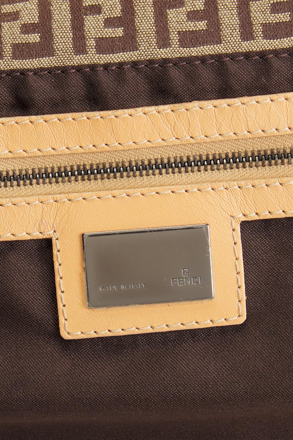 Fendi Zucchino Mama Baguette Shoulder Bag FWRD Renew Product Image