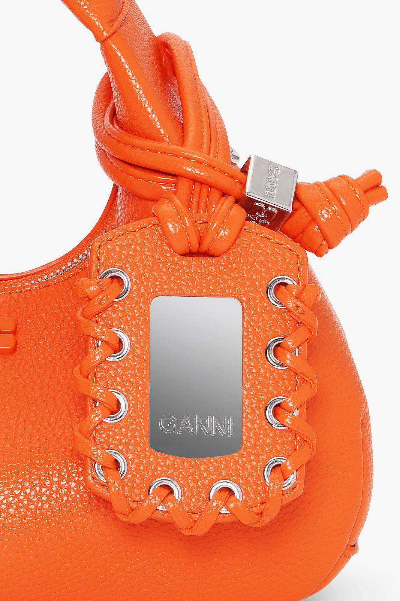 Orange Mini Hobo Bag Product Image