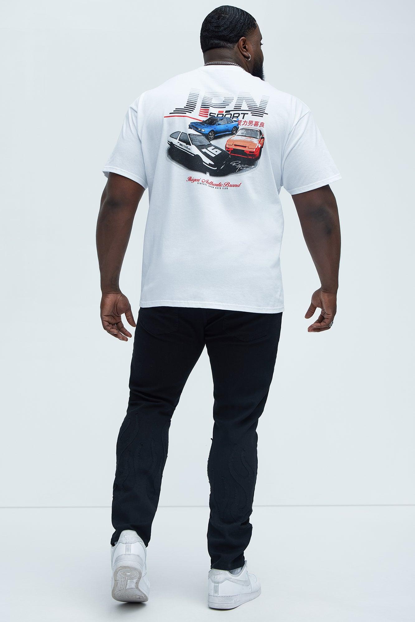 Japan Sport Short Sleeve Tee - White Product Image