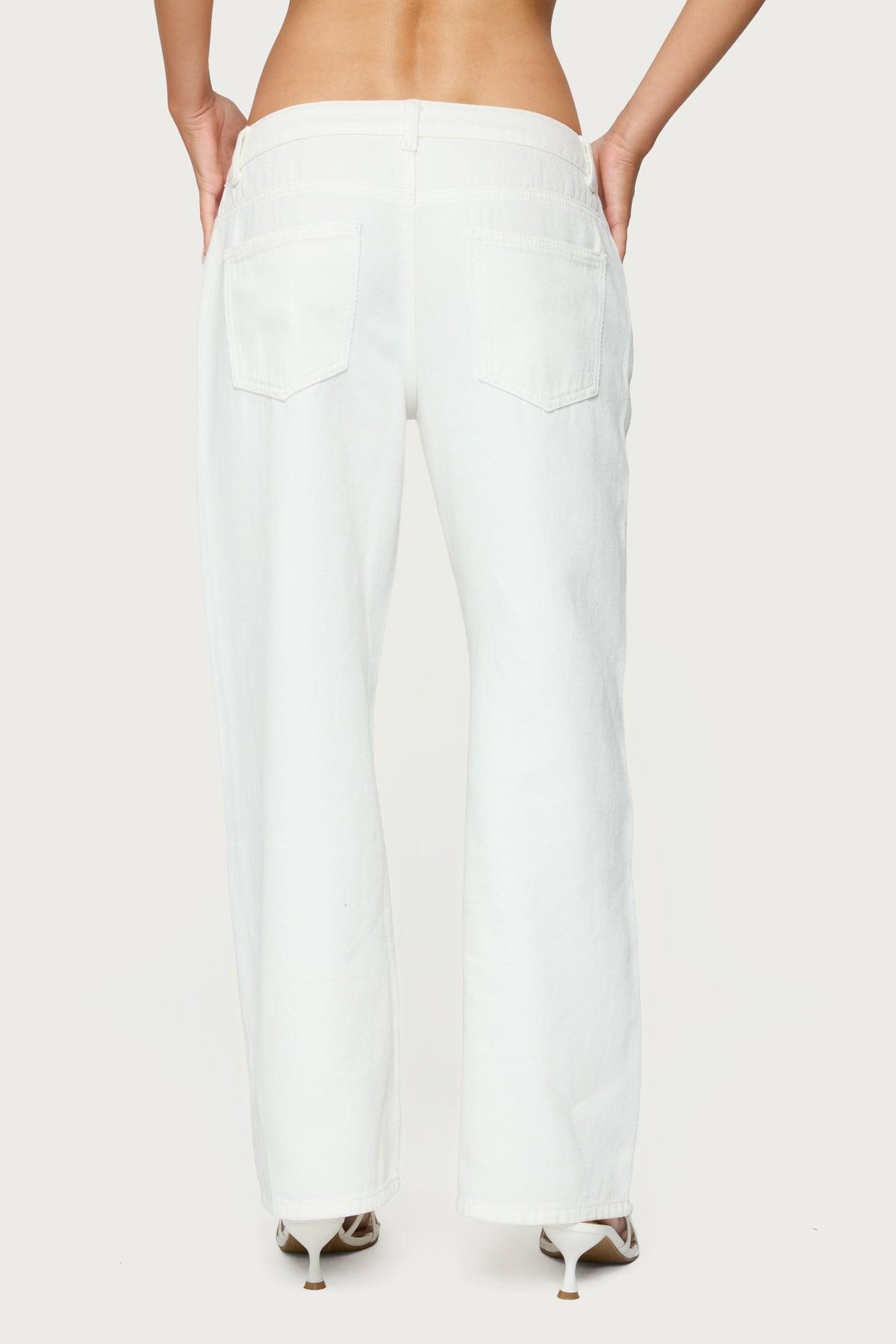 Petite Roman Low Rise Baggy Jeans Product Image