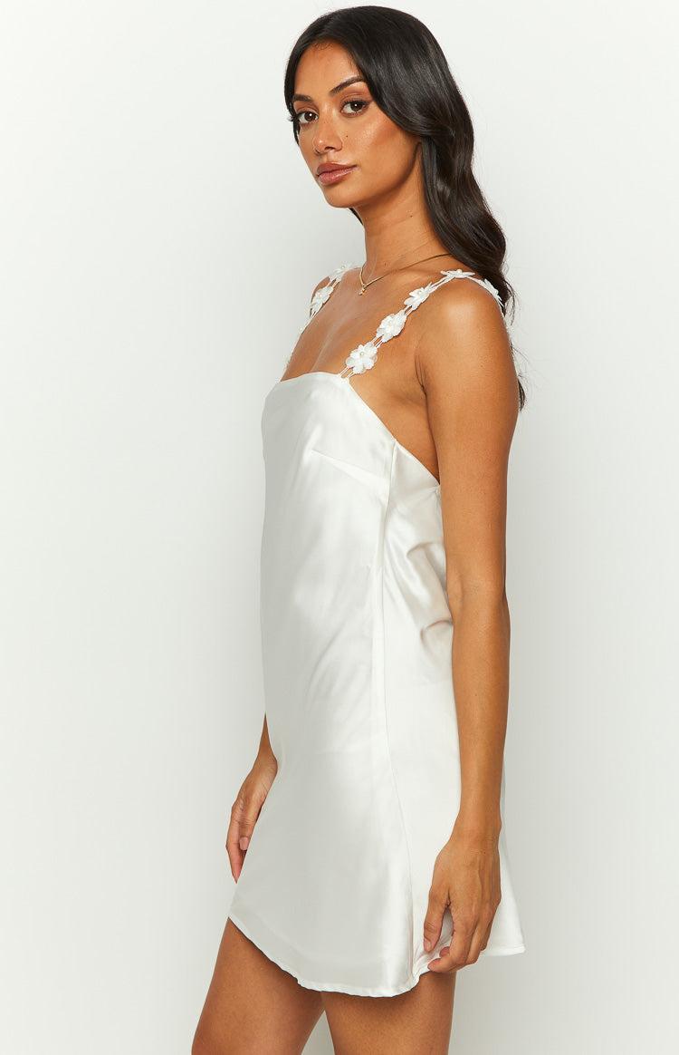 Love Bug White Mini Dress Product Image