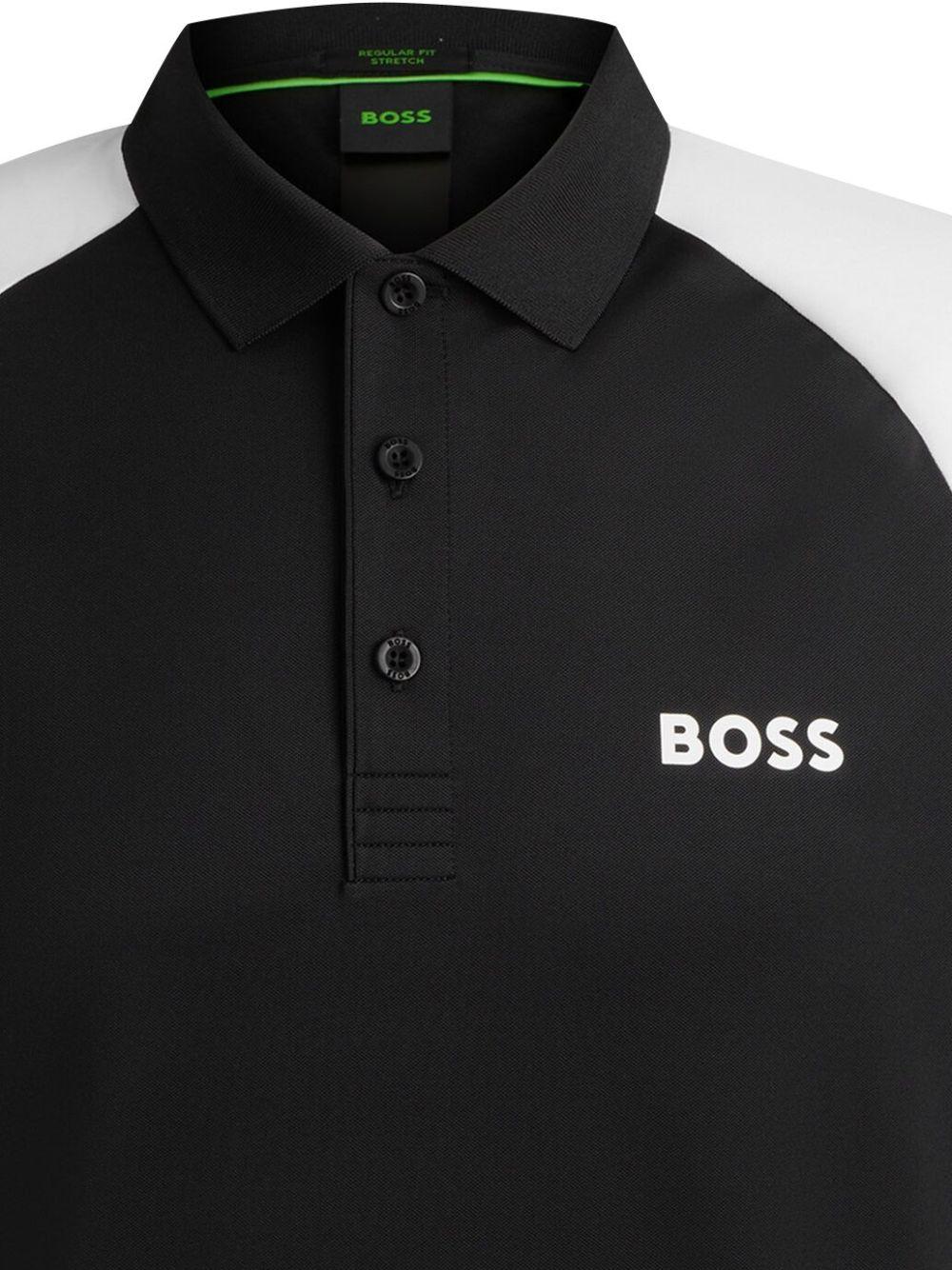 two-tone polo shirt Product Image