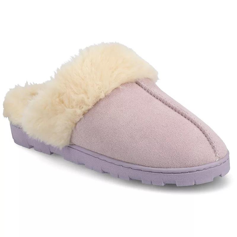 Journee Kalli Women's Slip-On Scuff Slippers,  Product Image