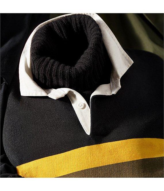 Polo Ralph Lauren Classic Fit Jersey Rugby Long Sleeve Polo Shirt Product Image