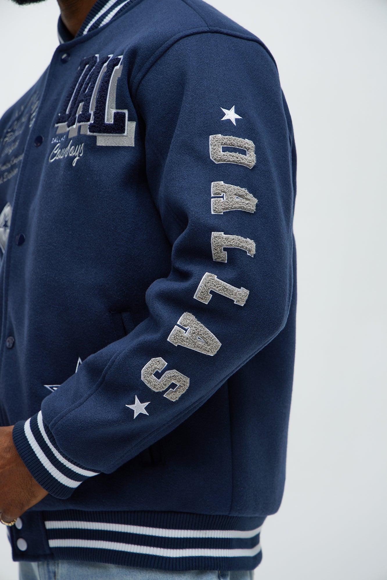 Cowboys Touchdown Jacket - Navy Product Image