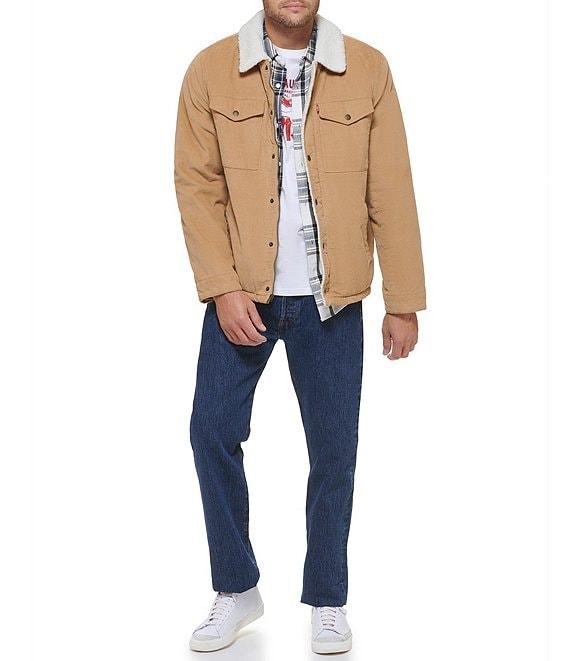 Levi's® Corduroy Sherpa-Lined Depot Jacket Product Image