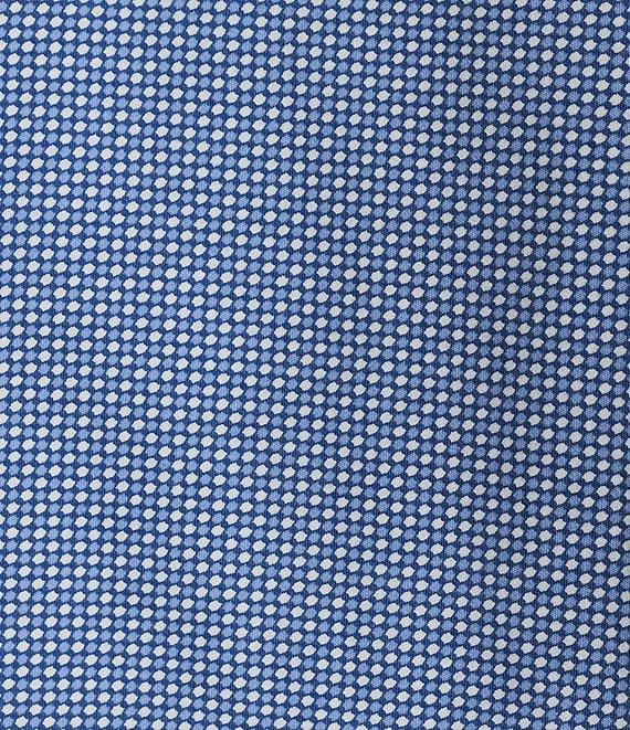 Hart Schaffner Marx State Street Essentials Albini 4FLEX Long Sleeves Mini Tile Spread Collar Coat Front Shirt Product Image