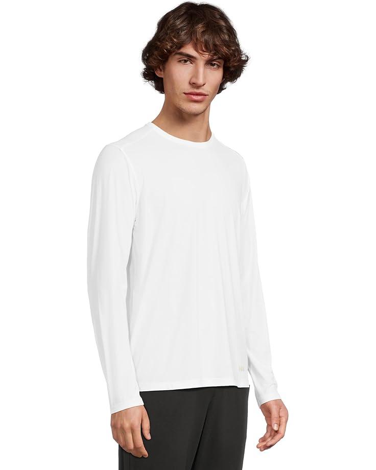 Microwaffle Double Collar Long Sleeve Crew Product Image