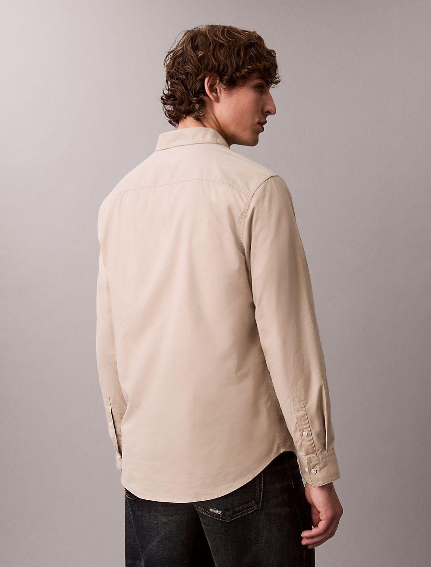 Solid Oxford Classic Button-Down Shirt Product Image