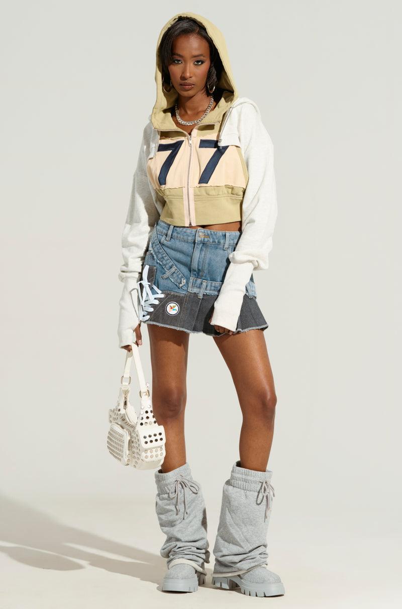 STEP-UP MINI SKIRT Product Image