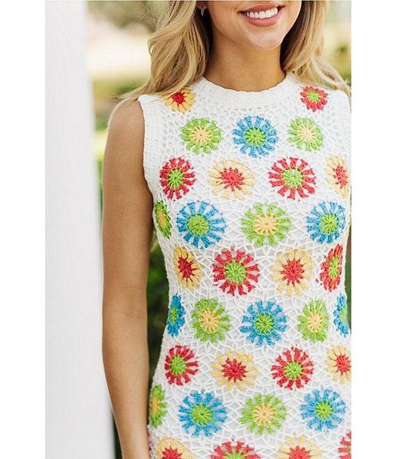 J.Marie Macie Crochet Midi Dress Product Image