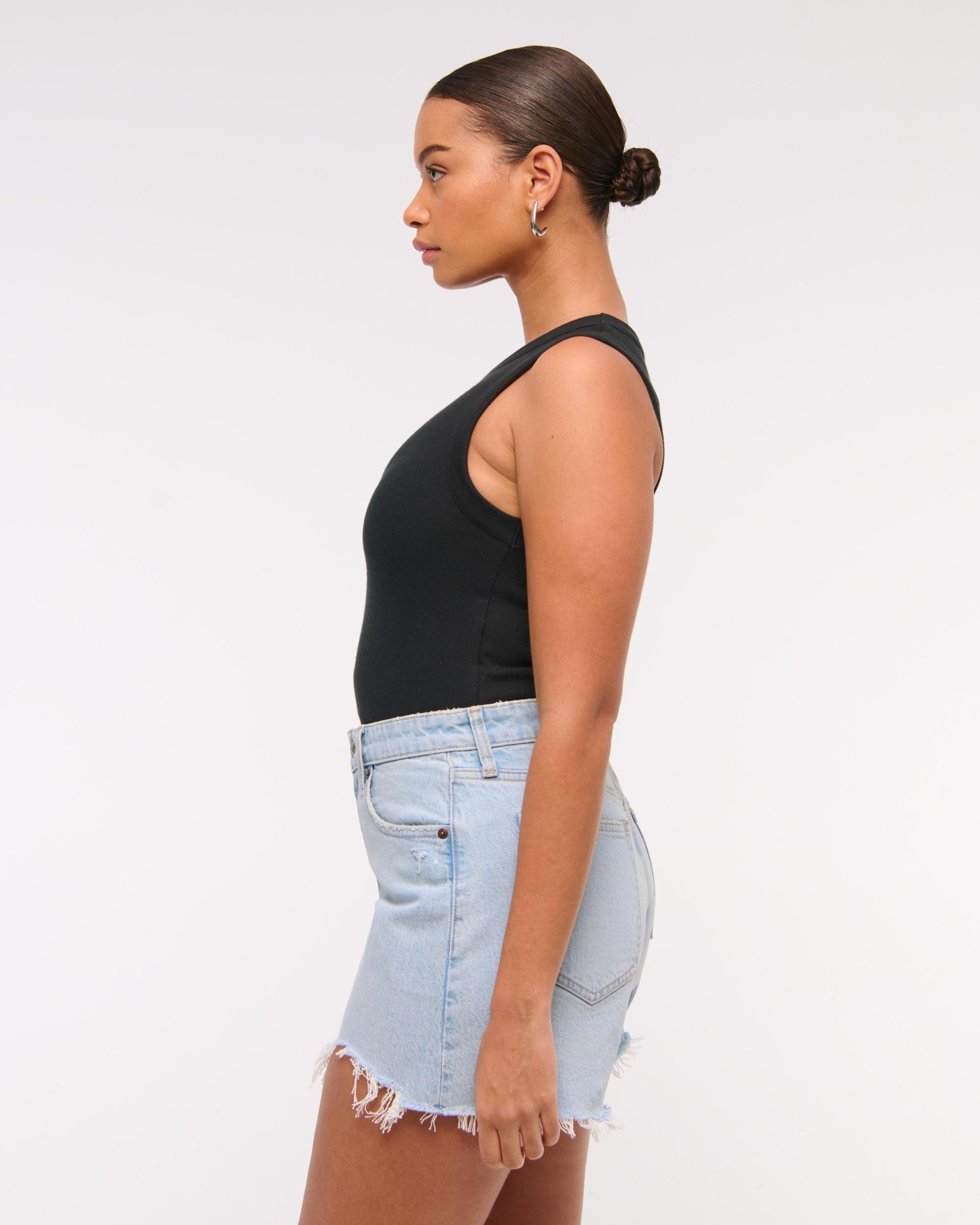 Curve Love High Rise Dad Short Product Image