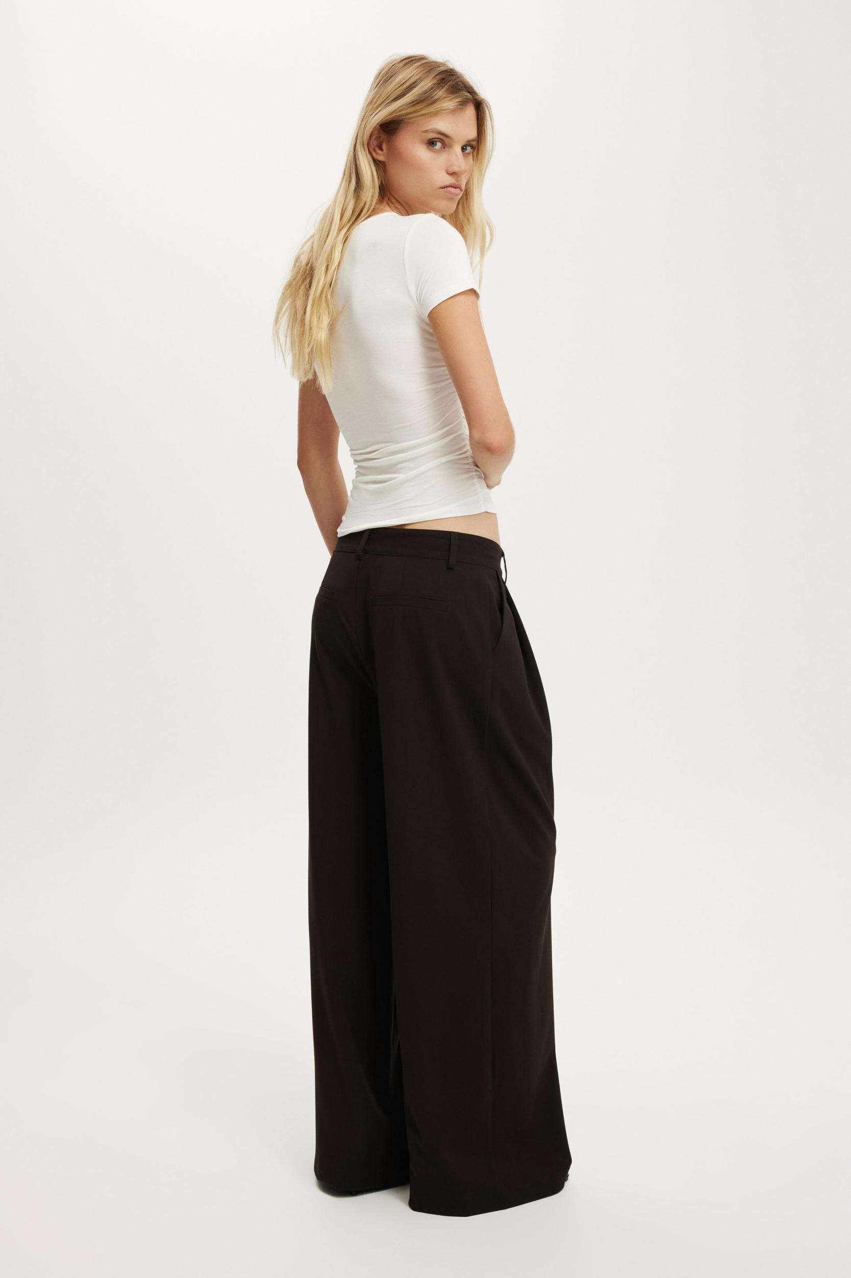 Izzy Pleated Suiting Pant Product Image