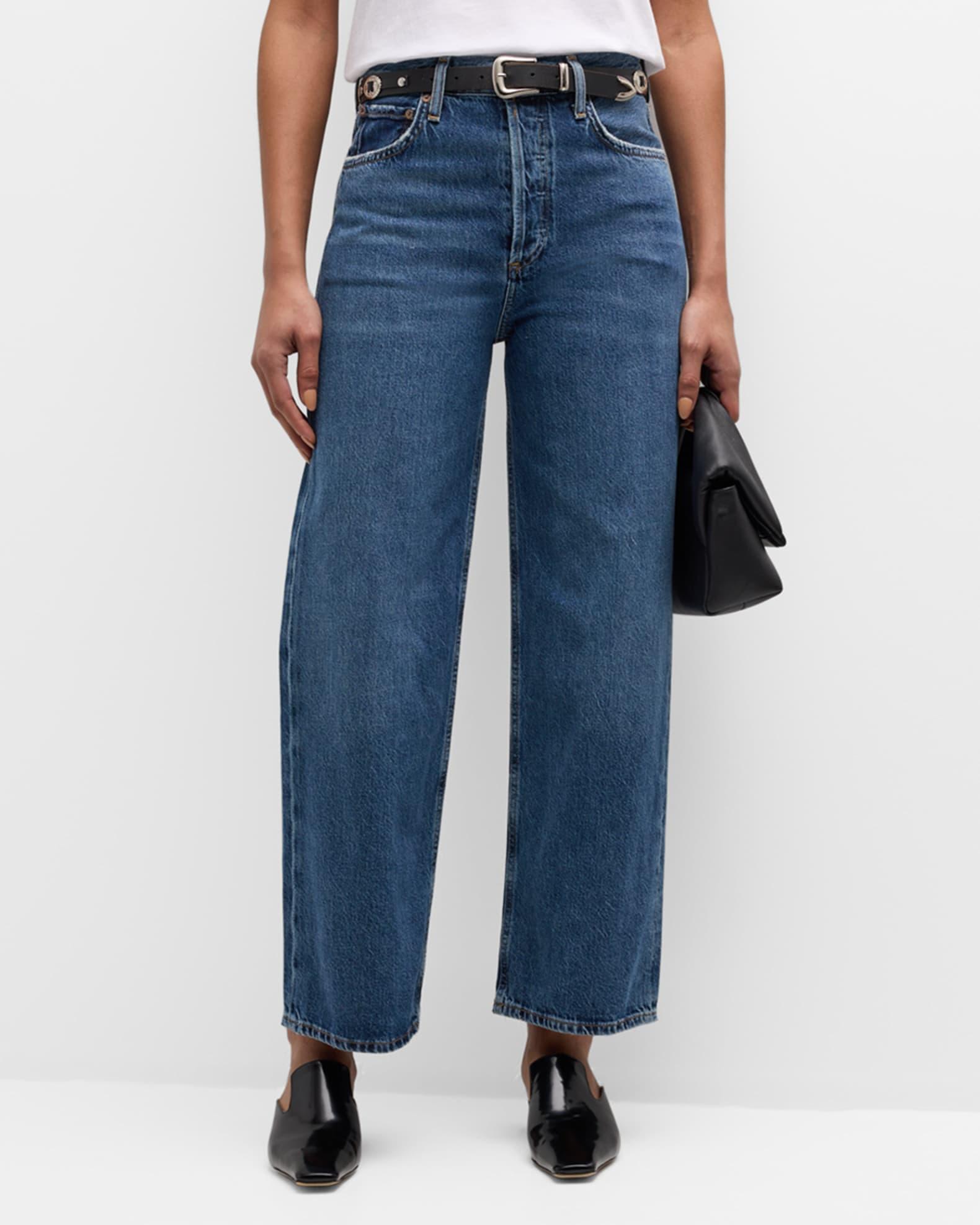 Ren High-Rise Wide-Leg Jeans Product Image