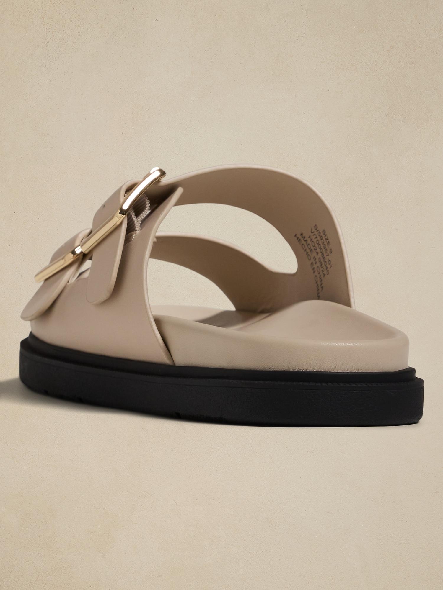Double Strap Buckle Sandal Product Image