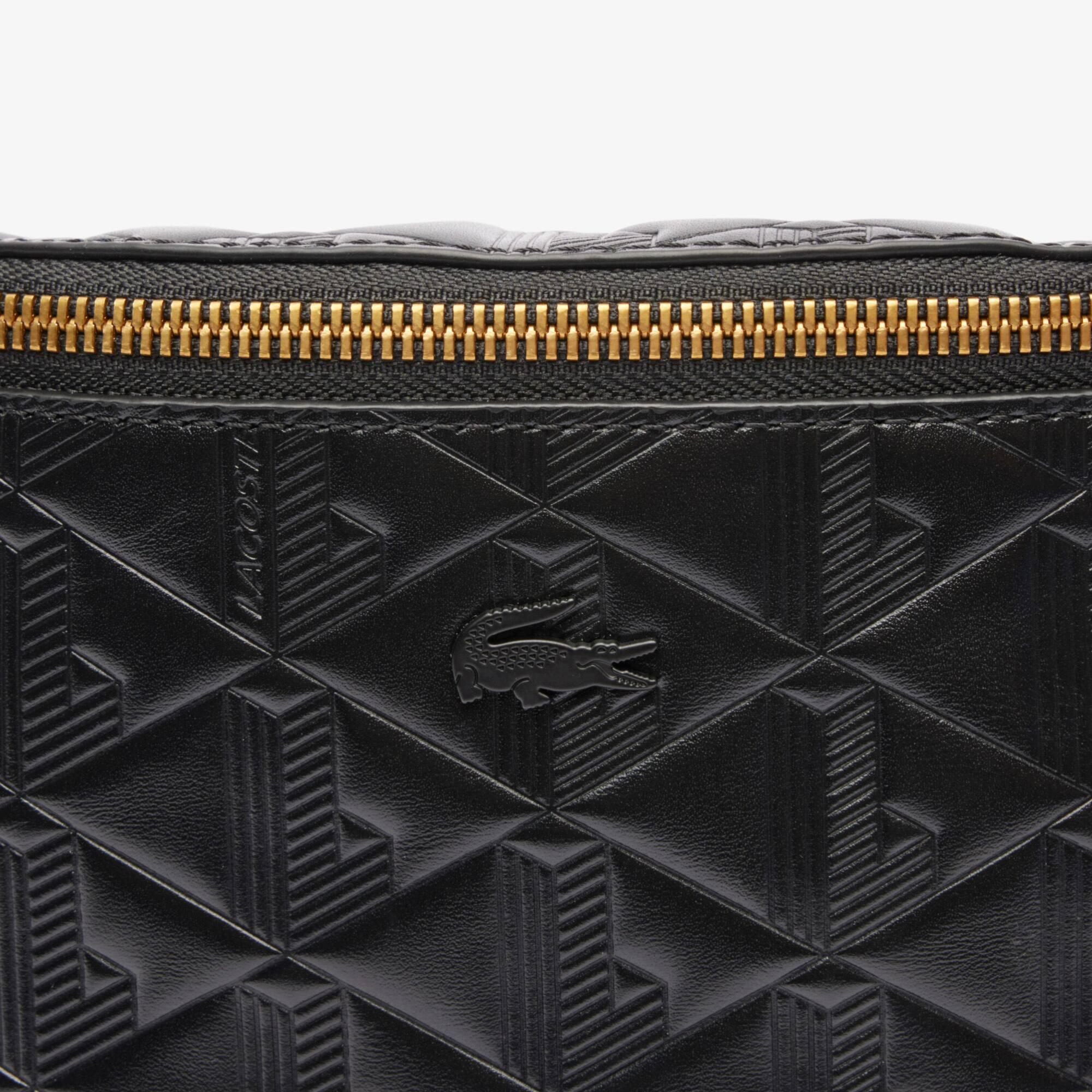 Maheki Embossed Leather Purse Product Image