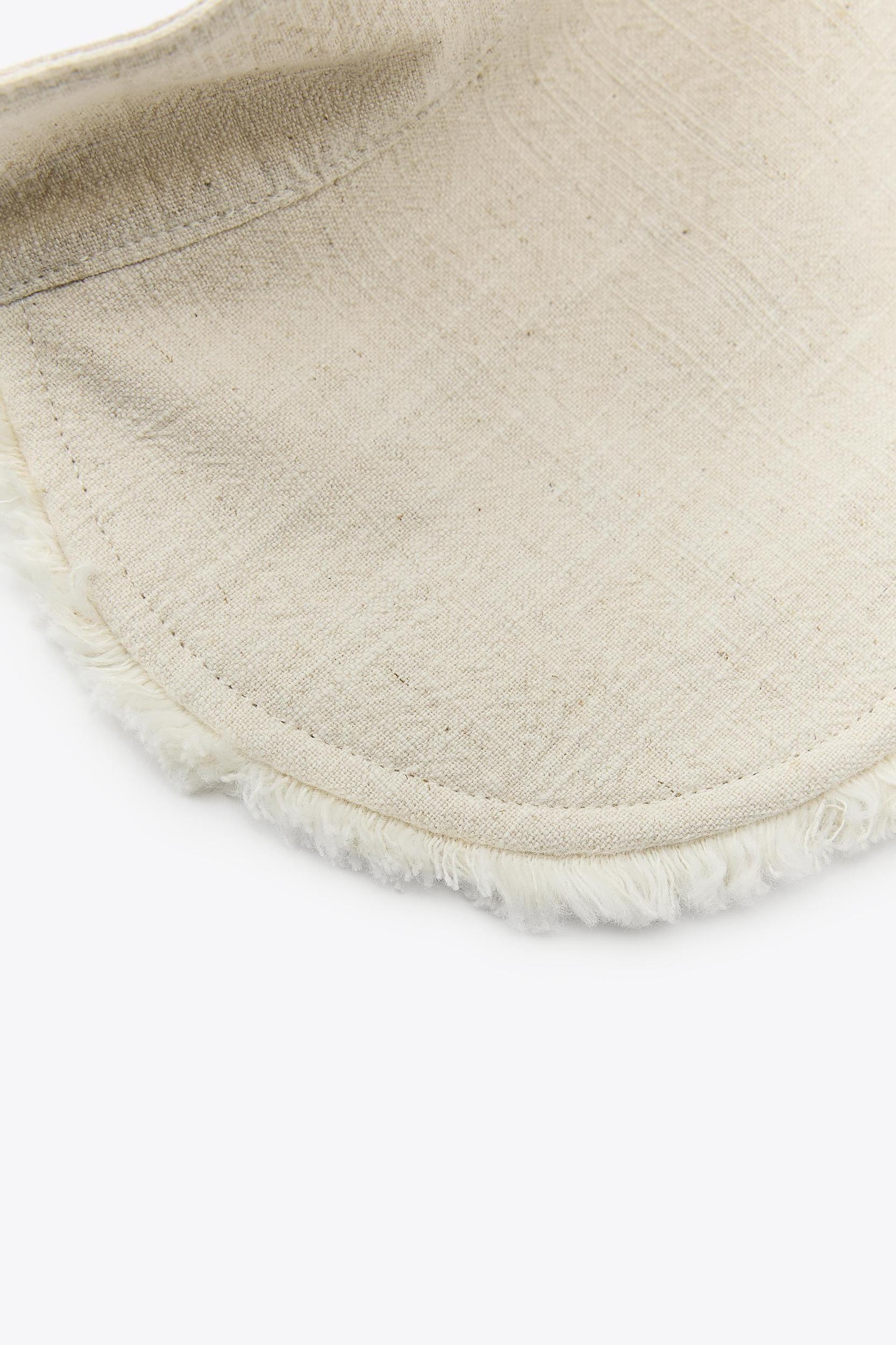 LINEN FRAYED VISOR Product Image