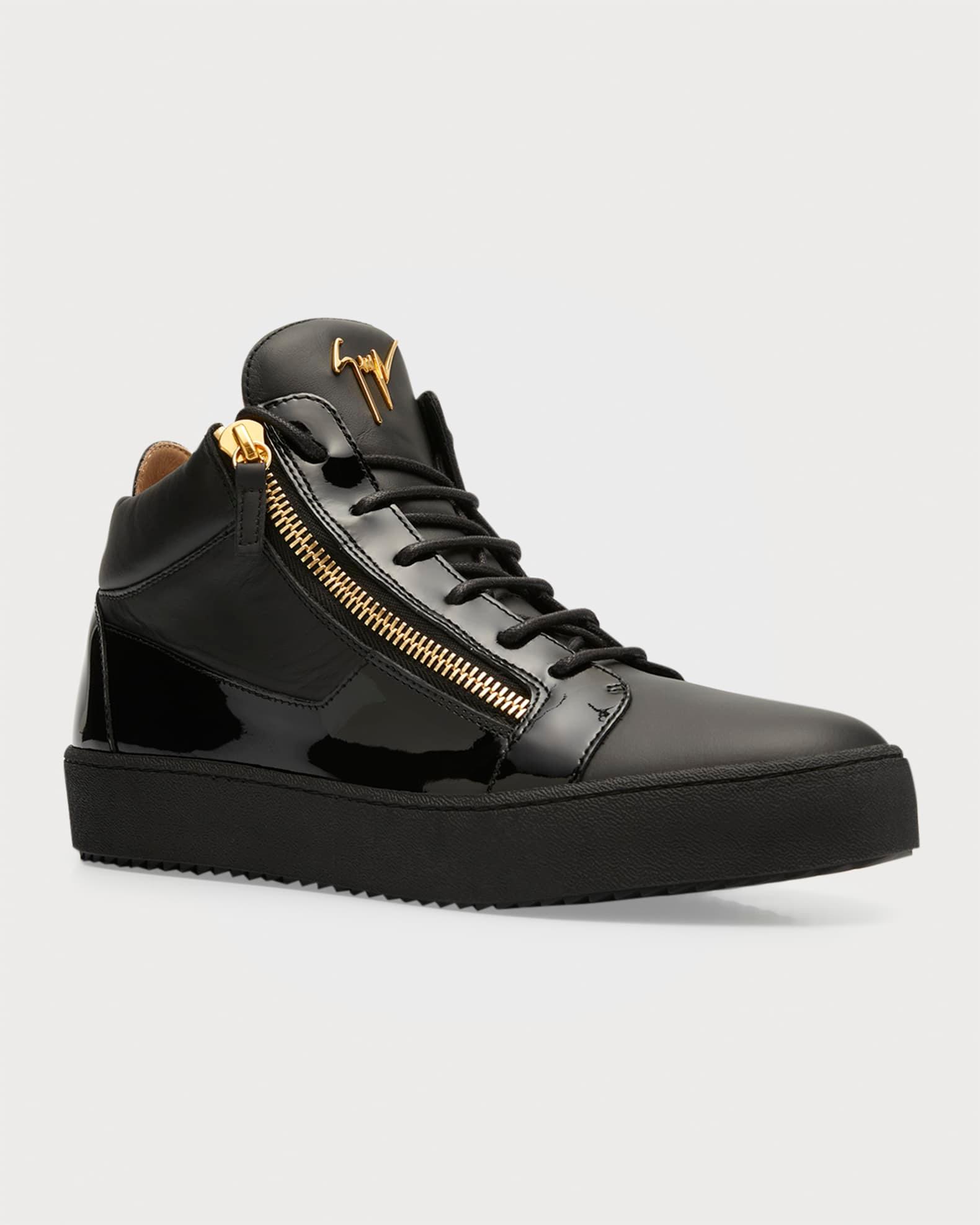 Men's Kriss Leather Mid-Top Sneakers Product Image