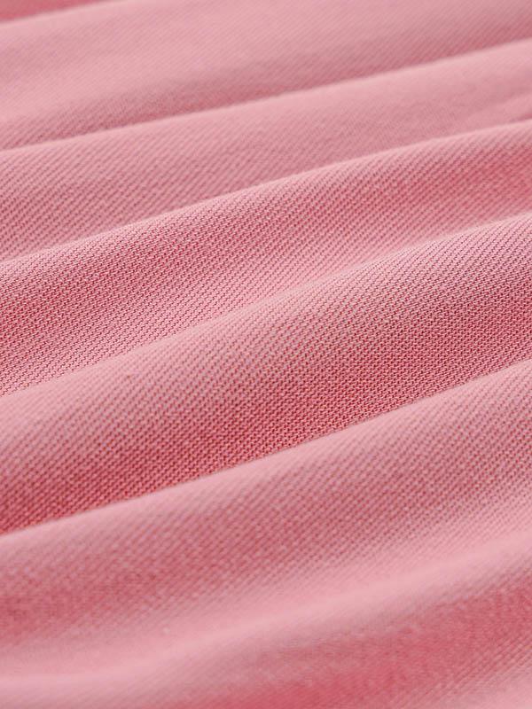 High Waisted Loose Pleated Solid Color Split-Front Tied Waist Halter-Neck Jumpsuits Product Image